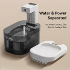 Wireless Ultra-Quiet 2L Cat Water Fountain - Motion Sensor & Battery Operated